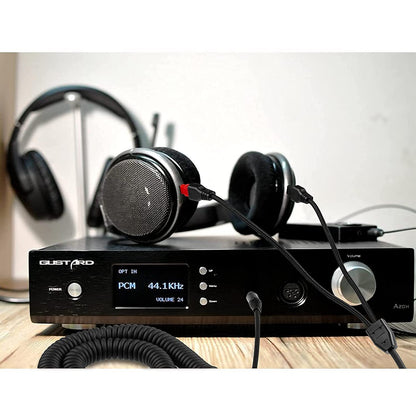 Suitable for Senhai HD580 HD600 HD650 HD660S Spring Earphone Audio Cable