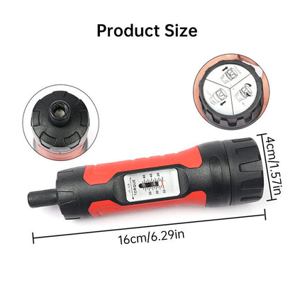 1/4-Inch Drive Preset Torque Screwdriver Set (15-65 in-lb) - Professional Gunsmithing Tool for Pistol & Rifle Maintenance