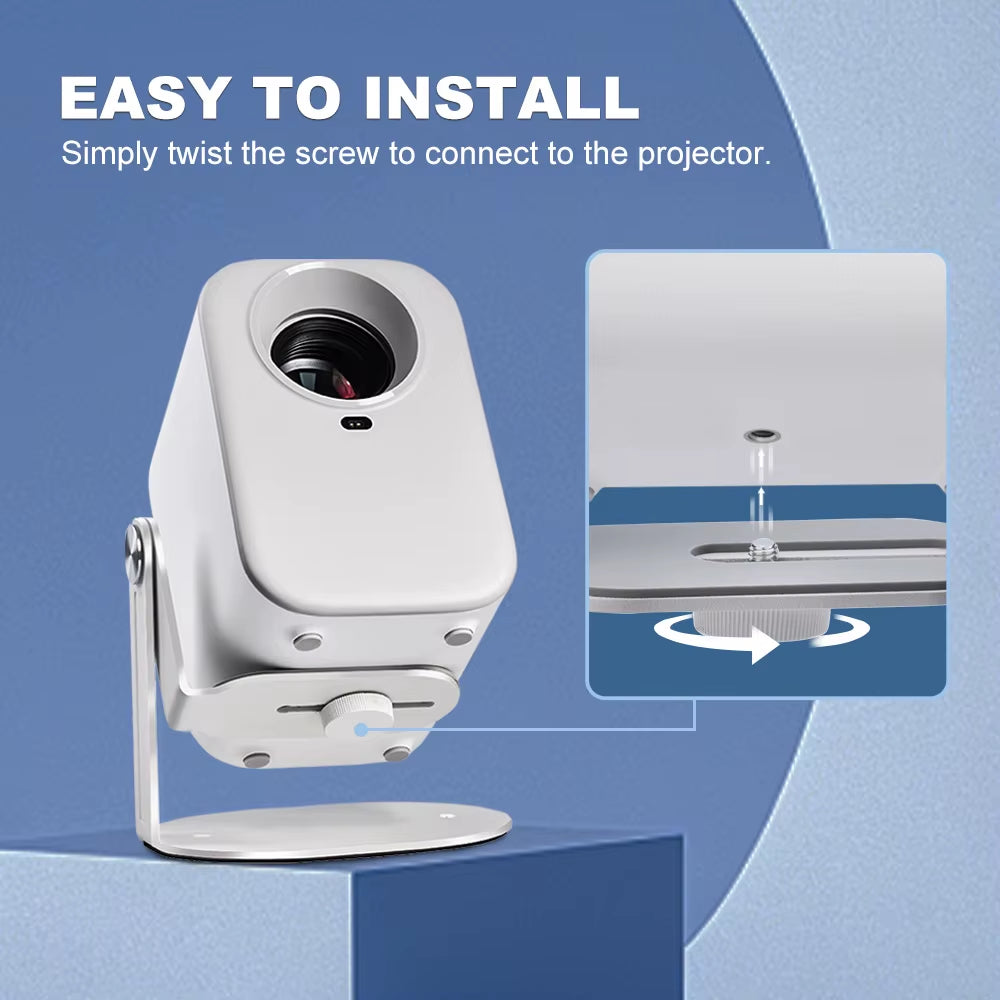 3 in 1 Desktop Wall Mounted Celling Suspended Universal Projectors Bracket Holder Stand Mount 360° Free Rotate Projector Bracket