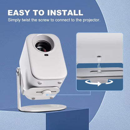 3 in 1 Desktop Wall Mounted Celling Suspended Universal Projectors Bracket Holder Stand Mount 360° Free Rotate Projector Bracket