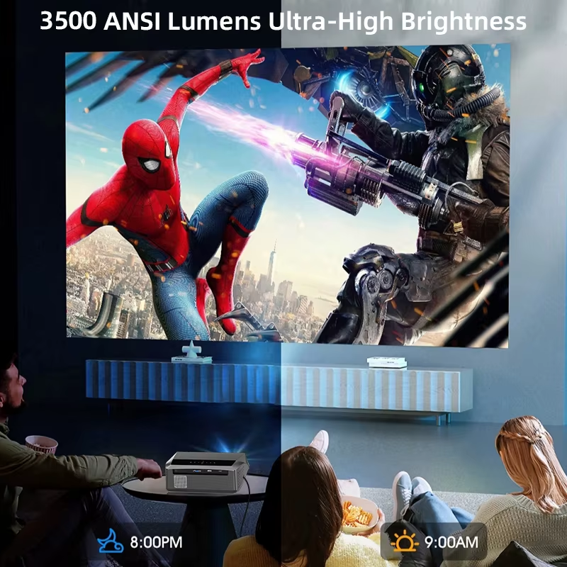 A10Q Projector 4K Full HD 1080P Home Theater Google TV Wifi Smart TV Autofocus Netfli Beam Проектор for Outdoor