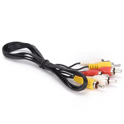 1M for TCL TV Red White and Yellow Female Male Cable Video Component AV Adapter Cable