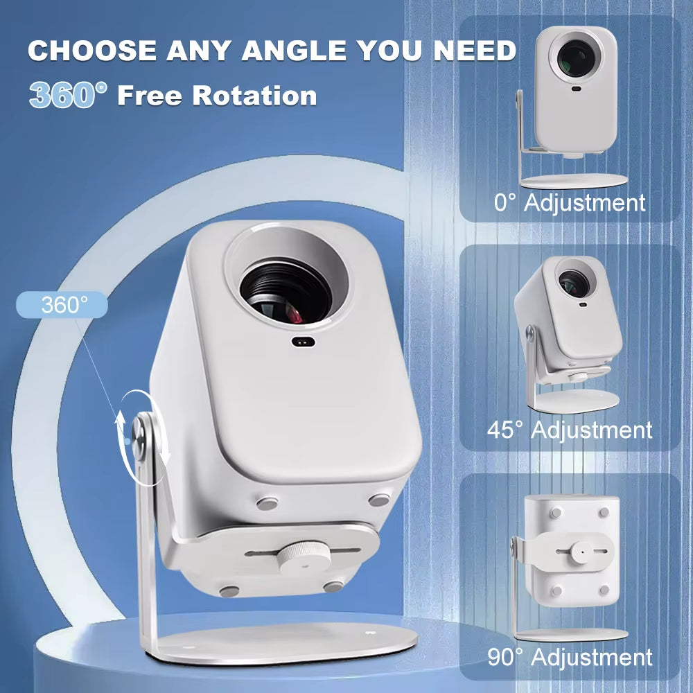 3 in 1 Desktop Wall Mounted Celling Suspended Universal Projectors Bracket Holder Stand Mount 360° Free Rotate Projector Bracket